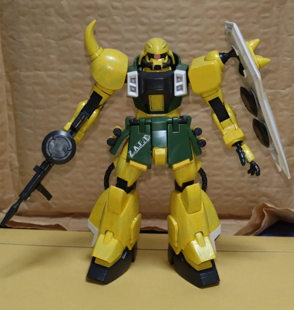 中学時代の夢『メモリー・カロウ専用ザクウォーリア』–2枚目/制作者:X(クロス)かメモリーのどちらかです