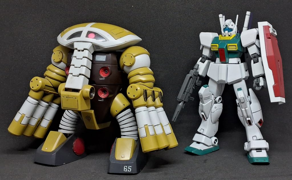 HGUC ジュアッグと並べてみる