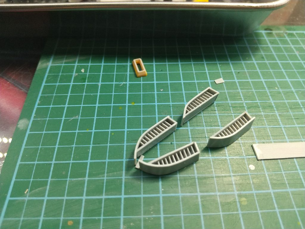 ふくらはぎのダクトもスクラッチしました。