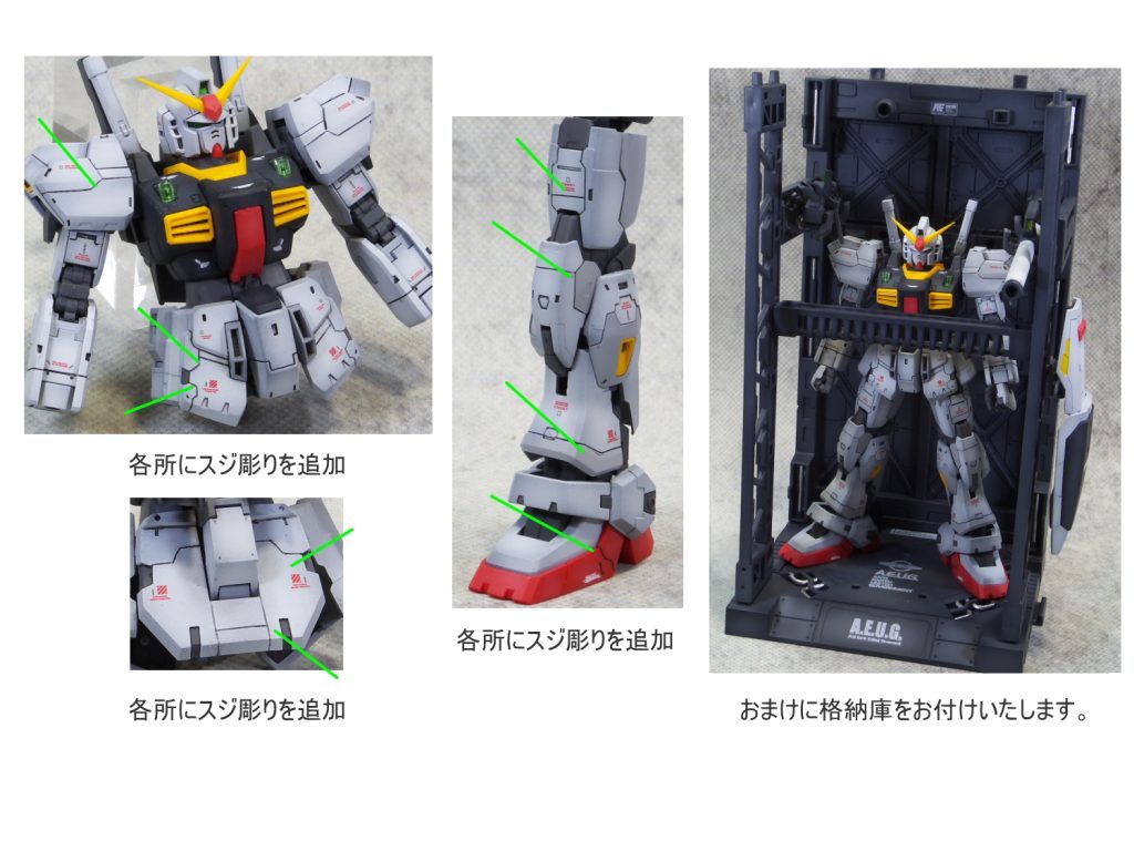 RG ガンダムマークⅡ–2枚目/制作者：gunplacraft