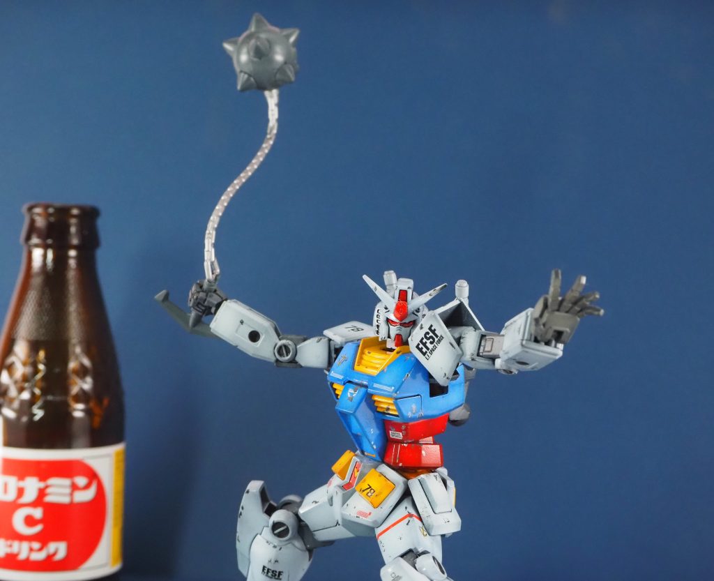 可動範囲の広いEGと組み合わせるのが特におすすめですね。他にもジャベリンがありましたが、こちらはビョンドガンダムに