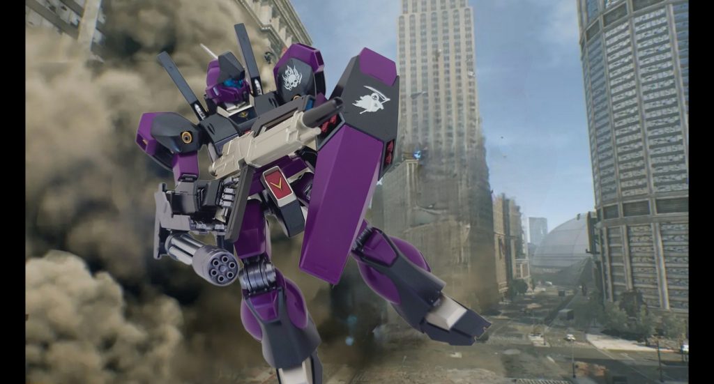 ということで、MGジェガン(特殊部隊所属機)でした。今回のカラーリングは結構気にいております。連邦チームとジオンチームの戦いが接戦のため、少しでも連邦チームの助力になれば幸いです！