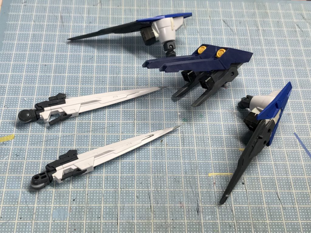 ※サフ前状態の画像で最後です。ミキシング構成はこんな感じになってます。