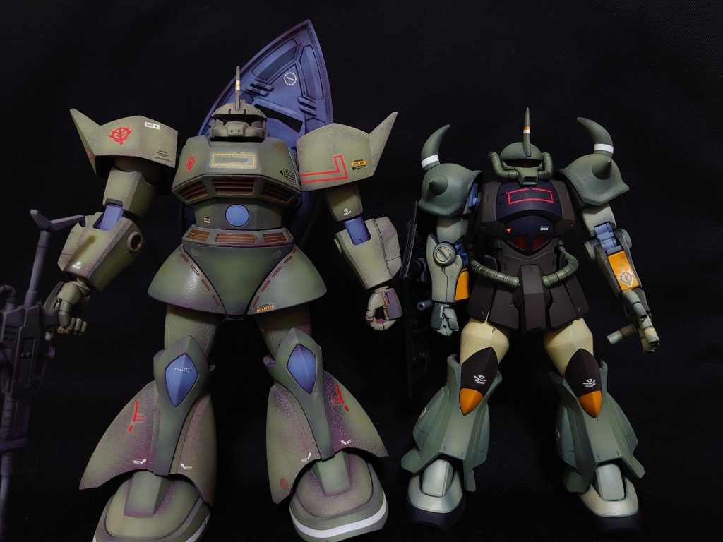 ゲルググ、大きいです。