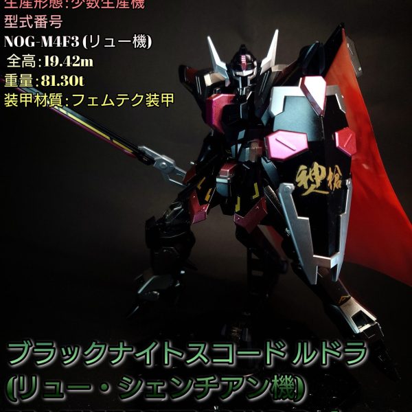 HG ブラックライトスコードルドラ(リュー・シェンチアン機)