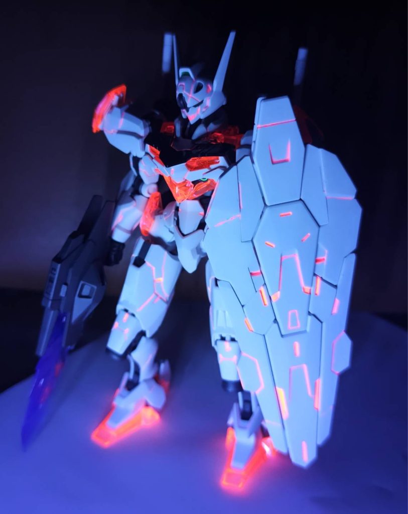 一応UVライトで撮影してみました。