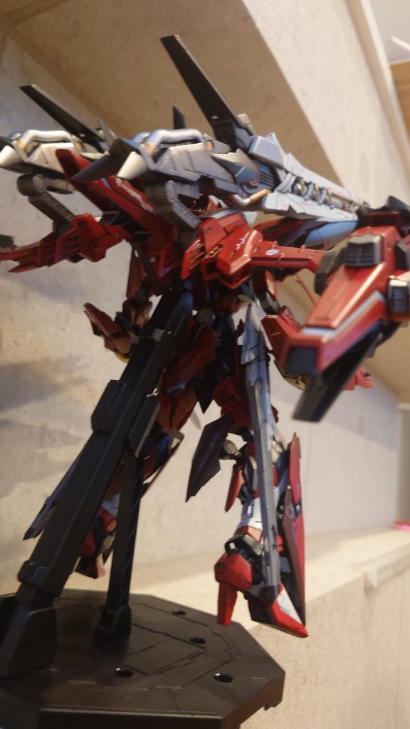 エクリプスガンダム2号機 ライジンストライカーパック装備　ミキシング全塗装–5枚目/制作者：@mymm