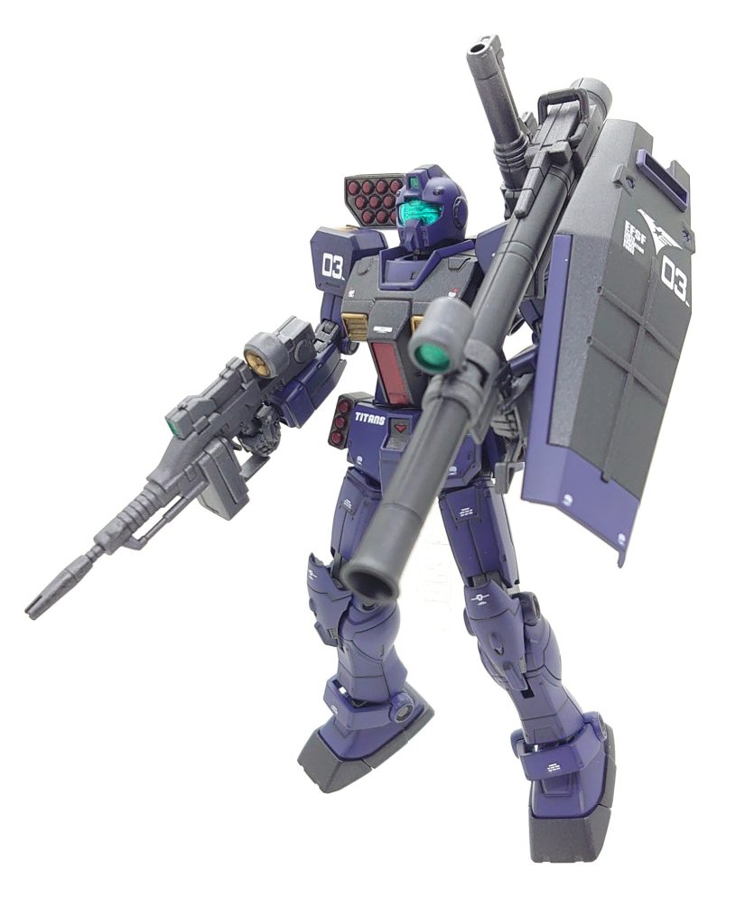HGGTO RGM-79 ジム (ショルダー・キャノン装備/ミサイルポッド装備) 『ジムの日に向けて』–3枚目/制作者:早摘みレモン
