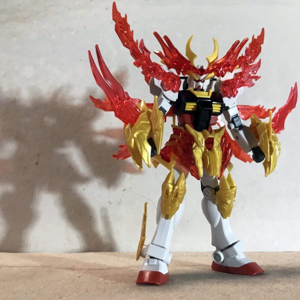 「炎皇張飛ラーゴッドガンダム（2体融合）」