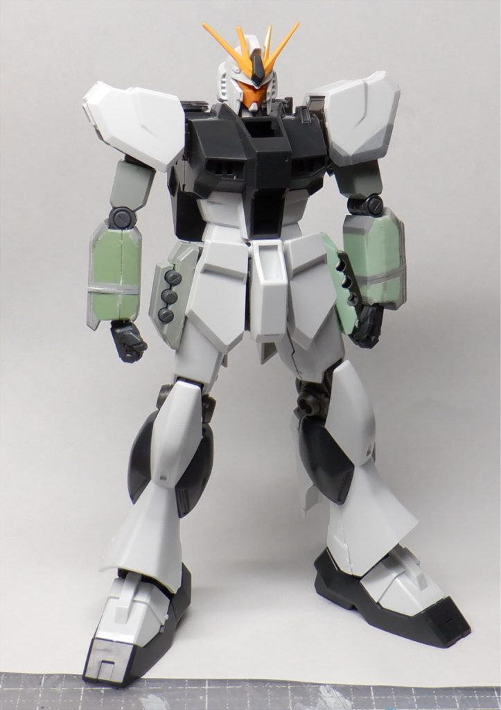 2022/04/13ビームマスターの顔、ジェガンの腕とグレネード。最初はこれで終わる筈でした。