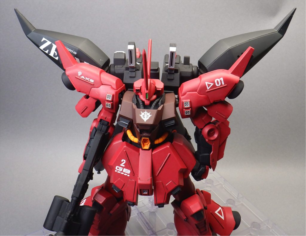 重装甲、高機動でファンネル類は積んでいません。