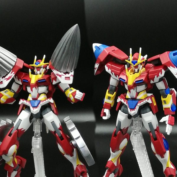 ダブルオーガンダム GGGカラー ツインドリル装備