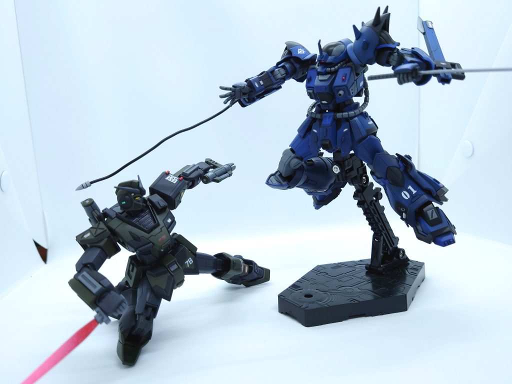 オマケ2こういう展開にするつもりじゃなかったけど、同じ世界線に存在するものどうし…、やはり戦う運命にあるのであった…！！くぅ〜！過去作とブンドドさせるのめちゃくちゃ楽しい！😂