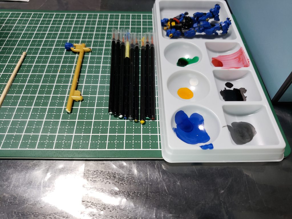 筆も、100均で売ってるネイル用の筆を使っています😊 最後までお付き合いいただき有り難うございました🎵エゥーゴも製作を予定しておりますので、ご興味を持ってくださいましたら高評価👍フォロー♥️宜しくお願いします🙇♀️💕