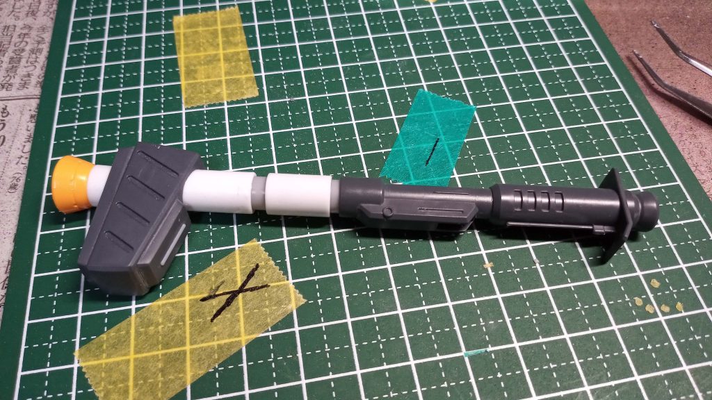 バズーカ塗装前