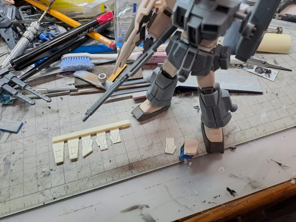 昔の残し物の再利用。