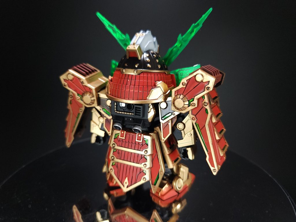 SDW HEROES 78代目武者頑駄無 エングレービング塗装で全塗装【追いつけ追い越せ輝羅鋼！】–5枚目/制作者：hepo.6479