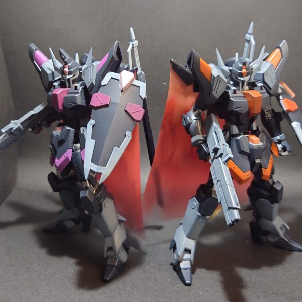 HGCEブラックナイトスコードルドラ（ガーネット・スピネル）