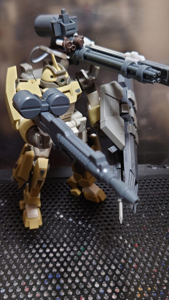 出来上がってみれば拠点防衛に適した機体かな??