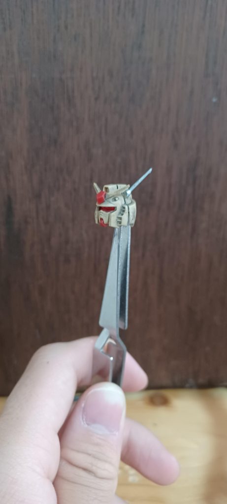 頭部にもうひとつアンテナを追加しましたこれは完全に好みです  もう一機投稿予定ですので上がったらそちらも見ていただけると嬉しいですご朗読ありがとうございいました