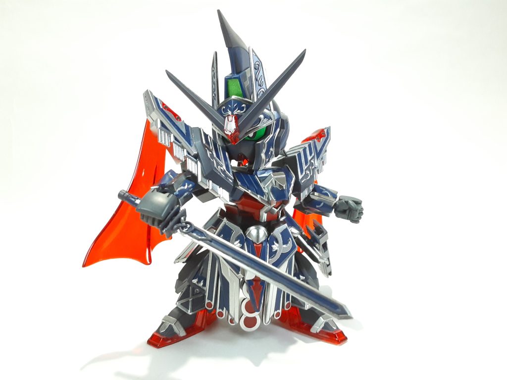 ポーズを付けて