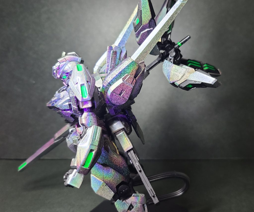 光源を正面に変更してのサイドショット