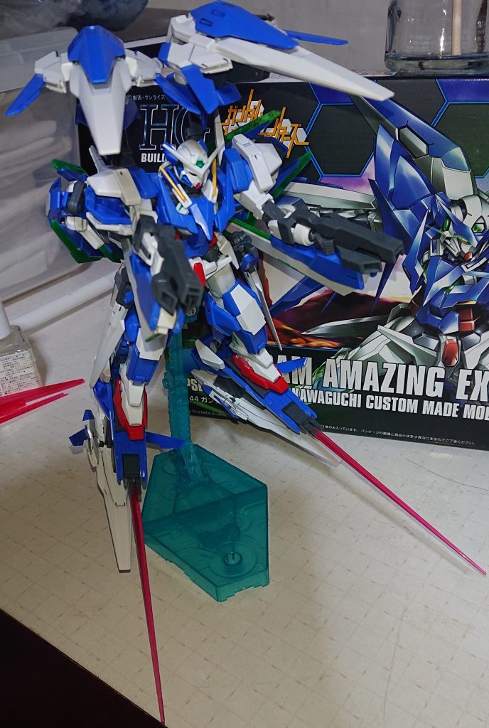 強襲巡航形態Gジェネシリーズのような世界の機体シリーズひとまず終わりです。僕が考えた最強のエクシアをひとまず形にできて良かったです。あとは技術の問題…