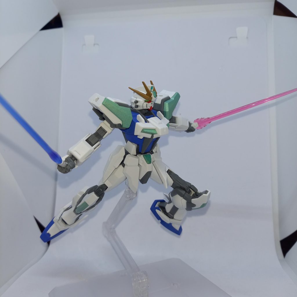 ビルドストライクEG(サイコフレームホログリーン)–4枚目/制作者：M.mo