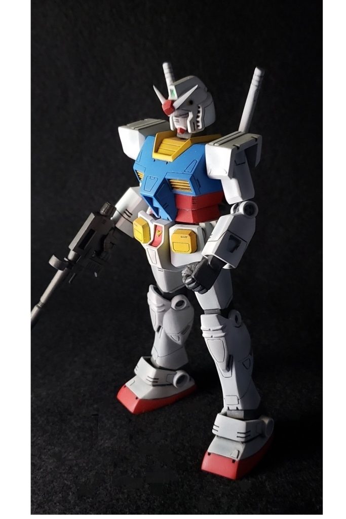 キット同梱のリーフレットの表紙のアングルにて撮影。