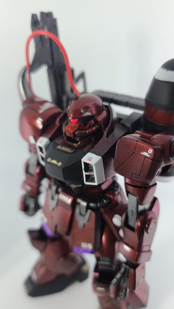 以上ガナーザクウォーリアーでした(*^^*)古いキットみたいですが、しっかり作れば印象変わりますね!満足の行く仕上がりになりました(^^)d次回は…ブレイズザクファントムかなぁ…最後までありがとうございましたー!