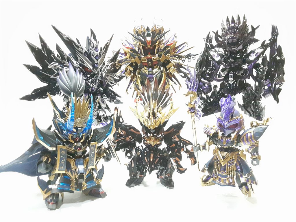 最後に我が家のダーク系を並べてみました圧巻の一言です