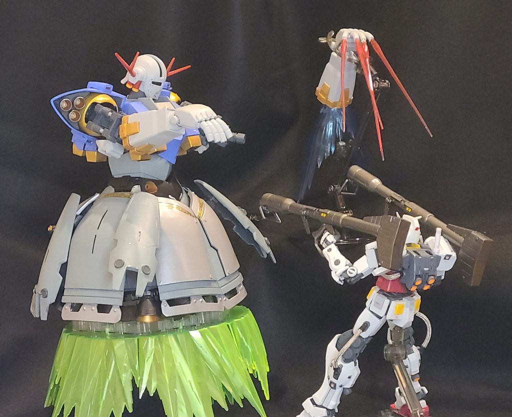 パーフェクトガンダムを作りながら、ジオングを作りたくなるという病(やまい)が。。。
