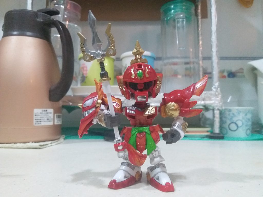 三国伝 姜維ガンダムF91–2枚目/制作者：LUNLUN（邪道可動）