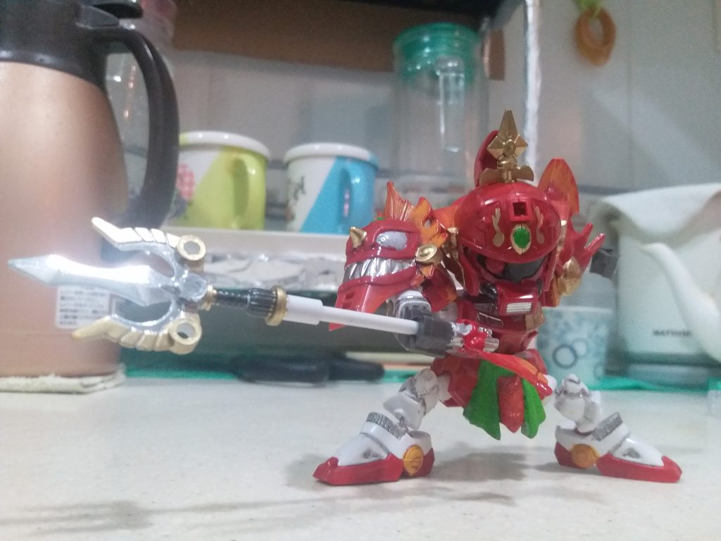 三国伝 姜維ガンダムF91–3枚目/制作者：LUNLUN（邪道可動）