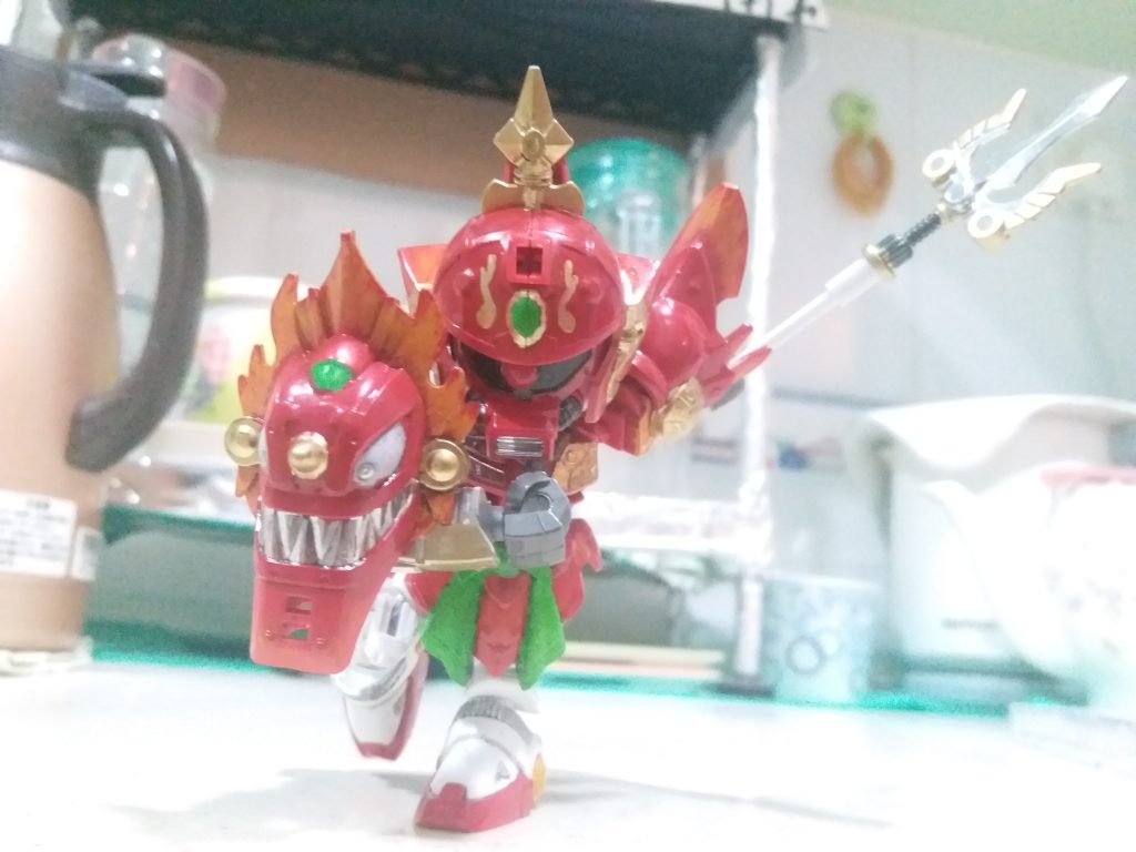 三国伝 姜維ガンダムF91–4枚目/制作者：LUNLUN（邪道可動）