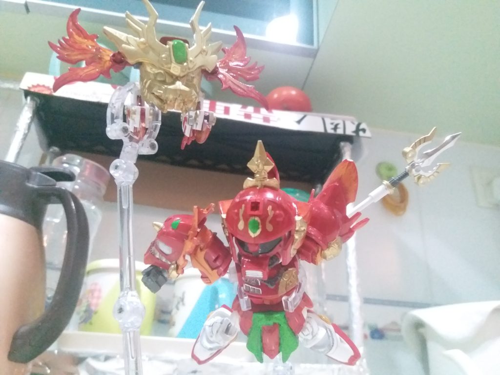 三国伝 姜維ガンダムF91–5枚目/制作者：LUNLUN（邪道可動）