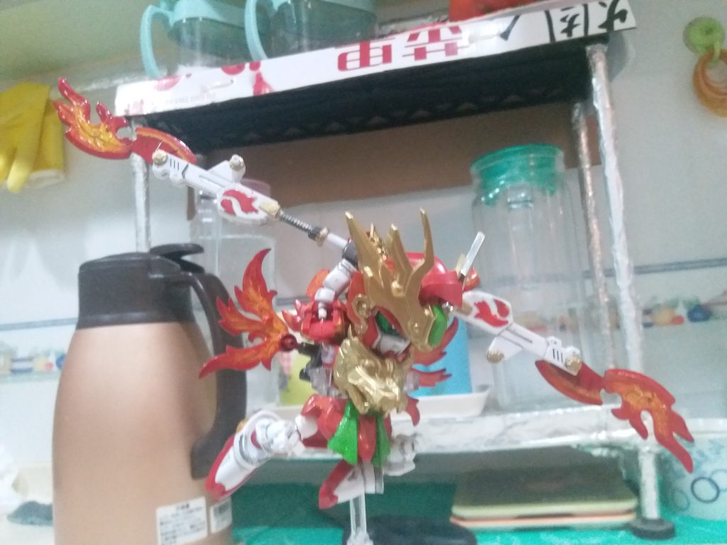 三国伝 姜維ガンダムF91–5枚目/制作者：LUNLUN（邪道可動）