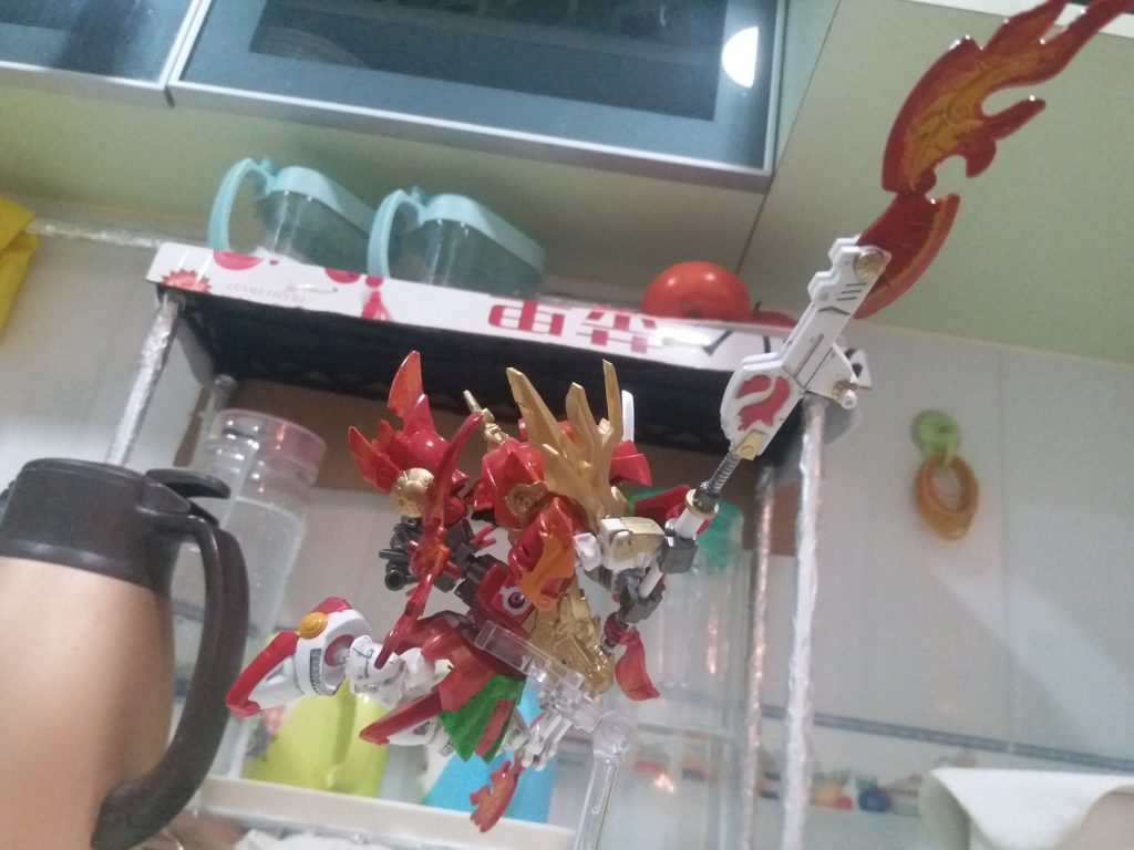 三国伝 姜維ガンダムF91–6枚目/制作者：LUNLUN（邪道可動）