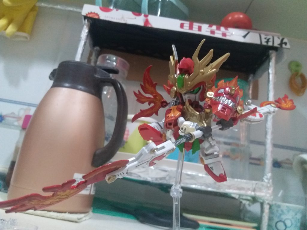 三国伝 姜維ガンダムF91–4枚目/制作者：LUNLUN（邪道可動）