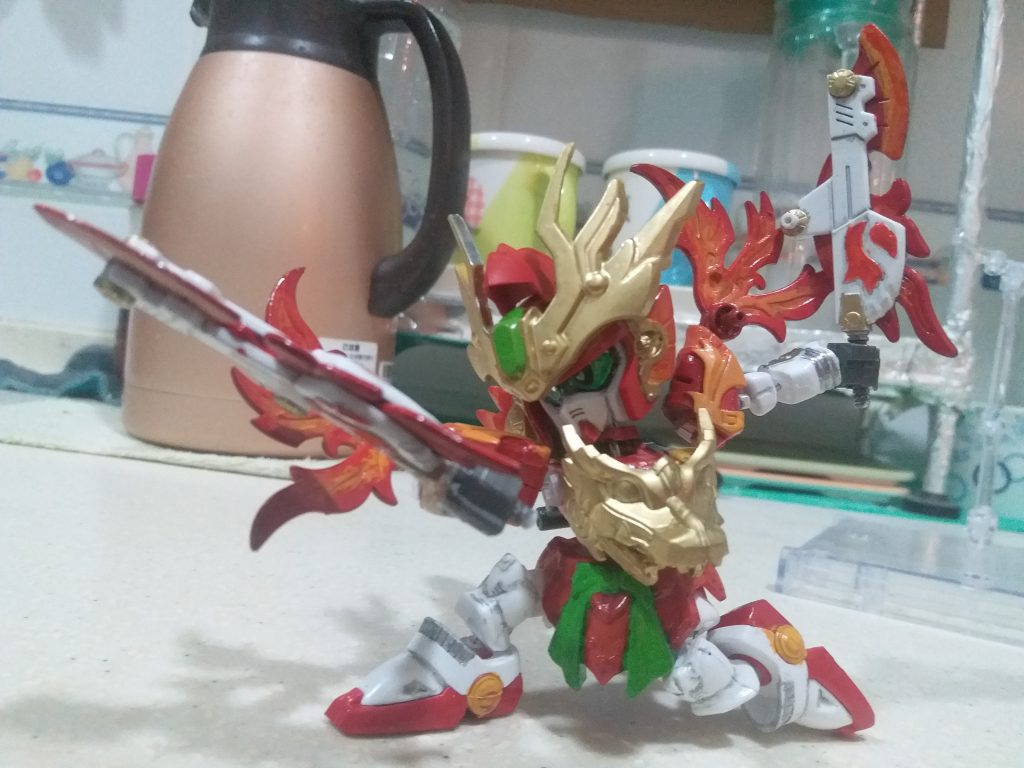 三国伝 姜維ガンダムF91–9枚目/制作者：LUNLUN（邪道可動）