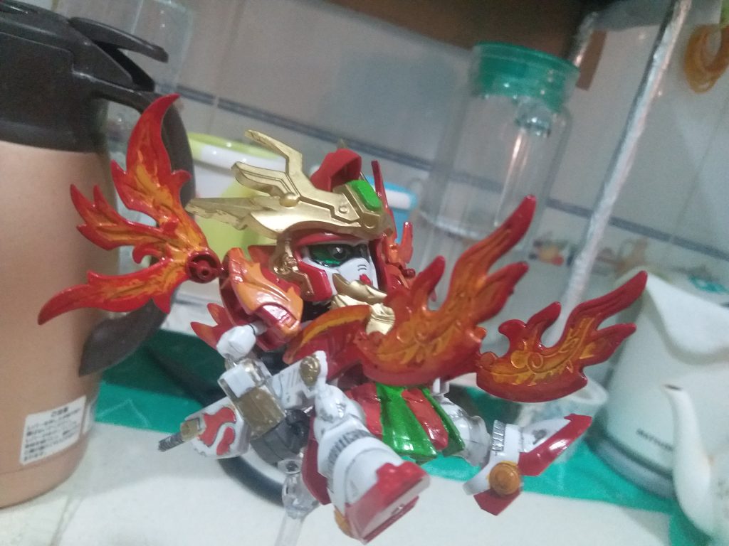 三国伝 姜維ガンダムF91–2枚目/制作者：LUNLUN（邪道可動）