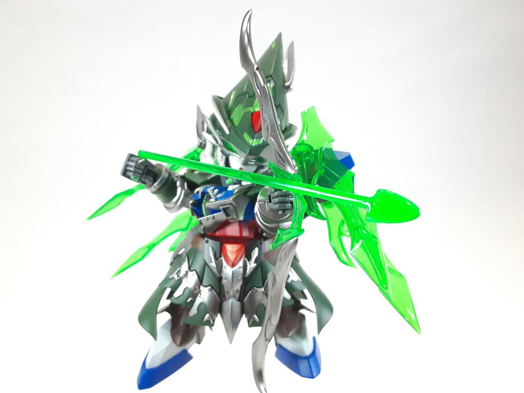 弓矢は付属してないのでランナーから切り出して制作しました