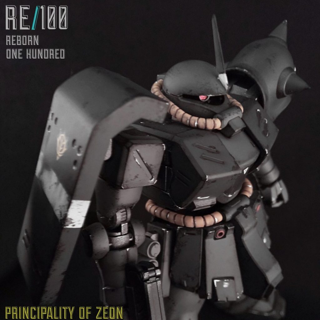 ザクII改 シュタイナー専用機｜ヒロノ＝アキさんのガンプラ作品