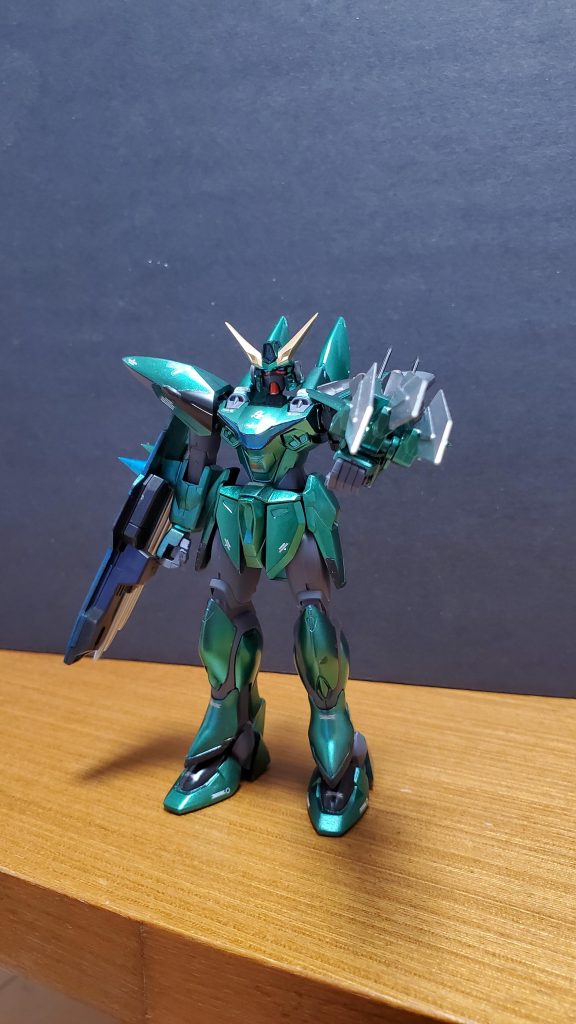 サーロック「ハーケンファウスト」左腕に装備された有線式ロケットアンカー。スラスター付きで在る為、ある程度自在に動かせる。 