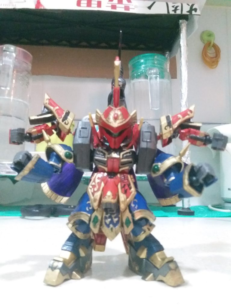 三国伝 袁紹バウ龍飛形態–3枚目/制作者：LUNLUN（邪道可動）