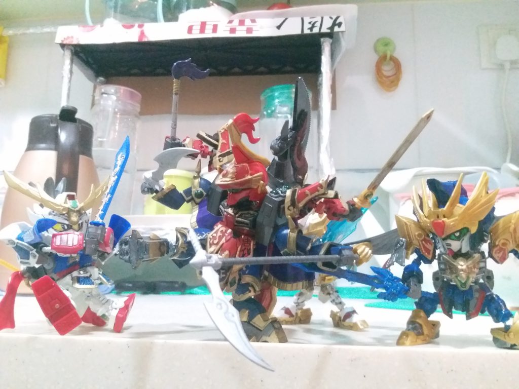 三国伝 袁紹バウ龍飛形態–5枚目/制作者：LUNLUN（邪道可動）