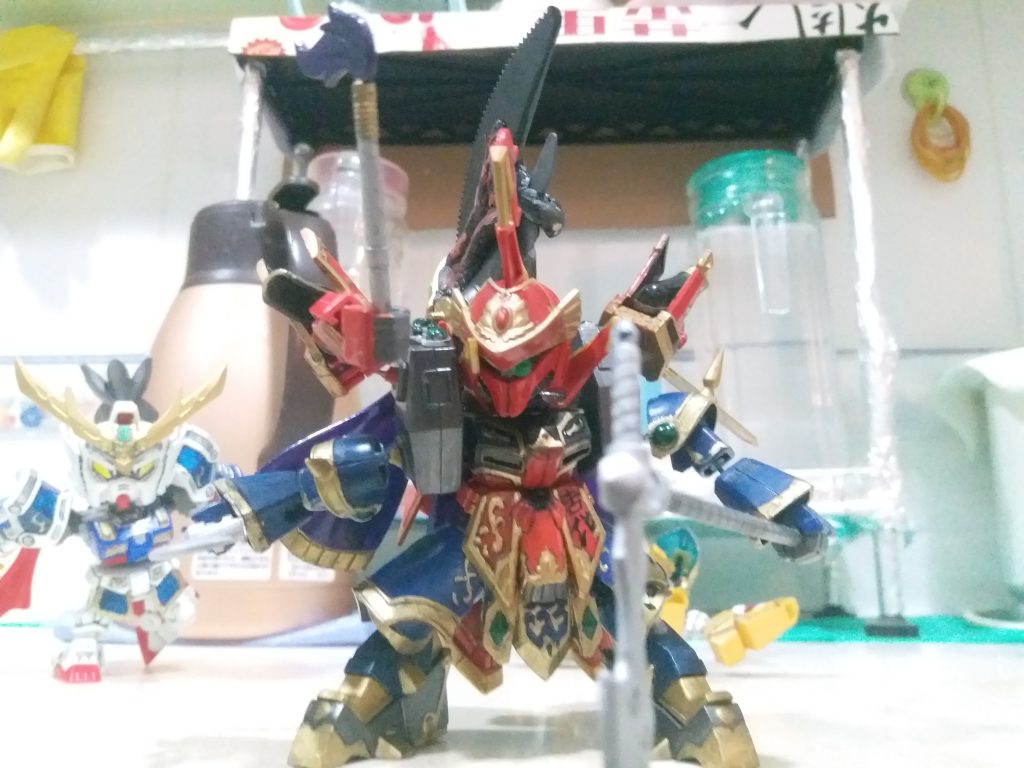 三国伝 袁紹バウ龍飛形態–7枚目/制作者：LUNLUN（邪道可動）