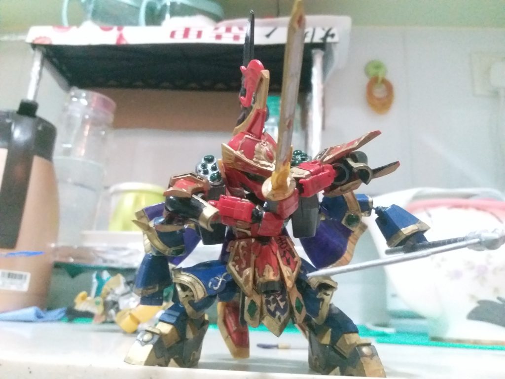 三国伝 袁紹バウ龍飛形態–8枚目/制作者：LUNLUN（邪道可動）