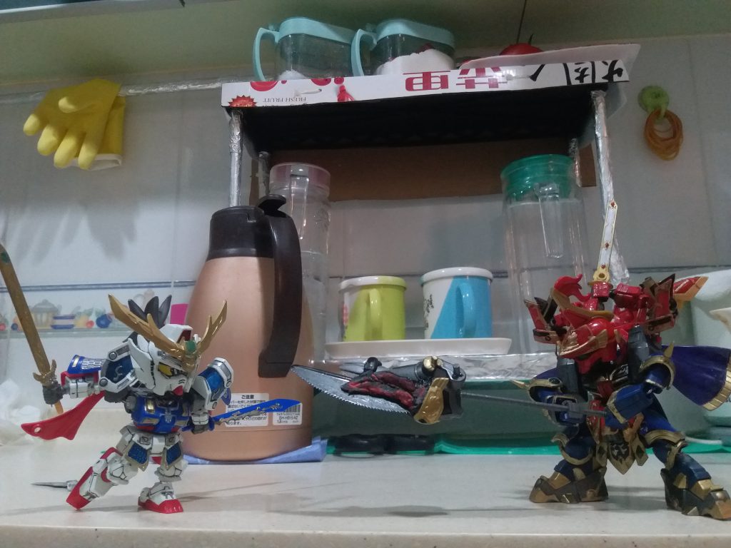 三国伝 袁紹バウ龍飛形態–9枚目/制作者：LUNLUN（邪道可動）