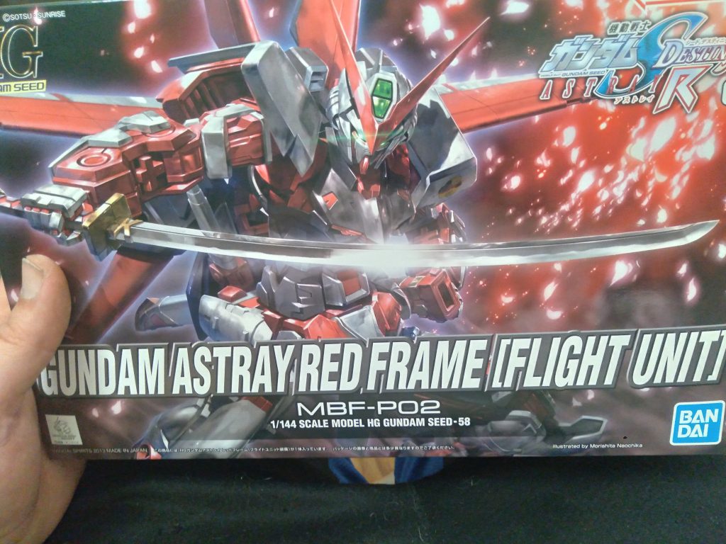 MBF-P02 Gundam Astray Red Frame with Flight Unit